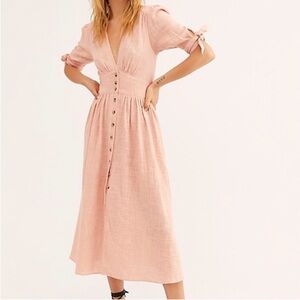 FREE PEOPLE Love of My Life Midi Dress